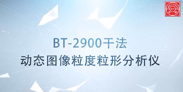 BT-2900動態(tài)圖像粒度粒形分析儀展示視頻